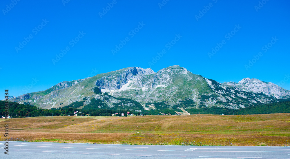Mountain Durmitor near Zabljak in Montenegro. Mountain Durmitor near Zabljak in Montenegro.