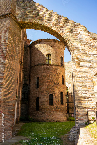 View on the Basilica of San Vitale in Ravenna  Emilia Romagna - Italy