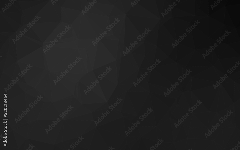 Dark Silver, Gray vector polygonal pattern. Dark Silver, Gray vector polygonal pattern.