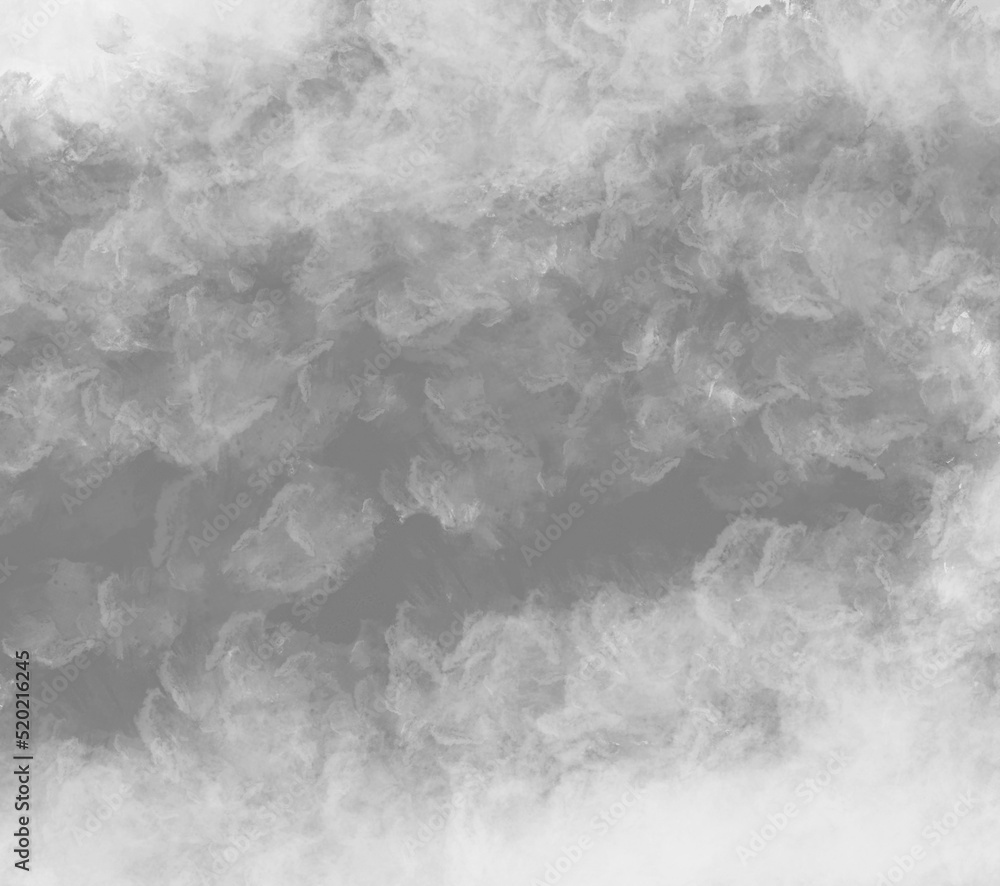 Naklejka premium Magic artistic texture with turquoise paint. gray smoke