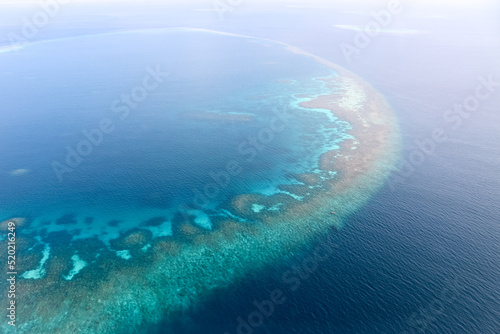 Maldives island seen from the sky © Joonyoung Hwang