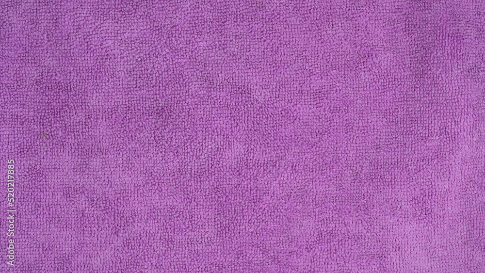 Fototapeta premium Purple Microfiber Texture Fabric Pile Background