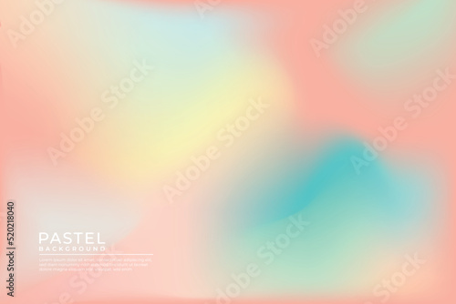 Simple form and blend of color spaces as contemporary background graphic
