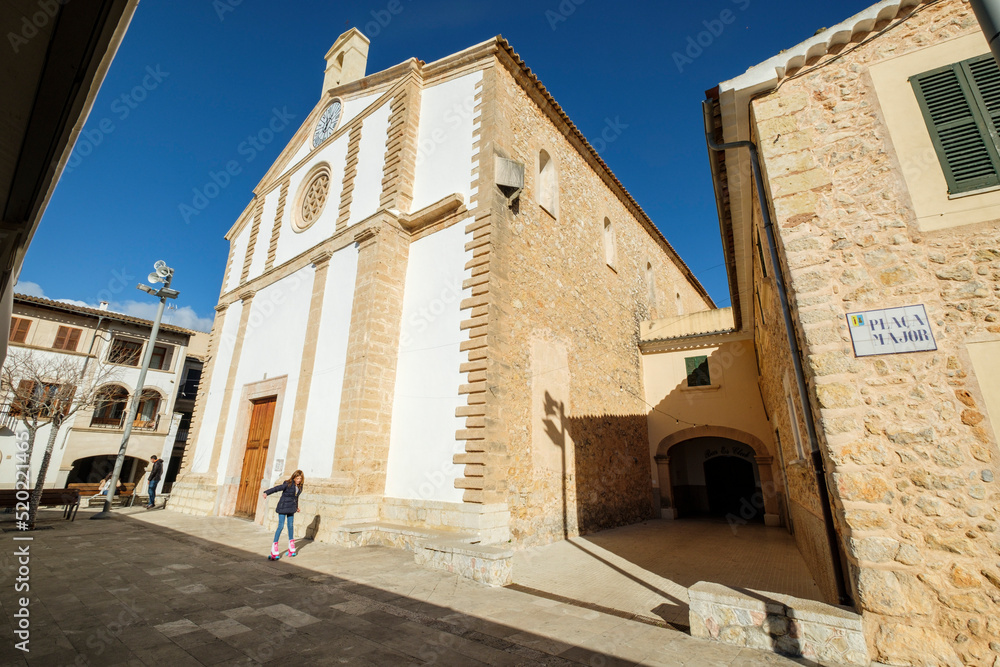 iglesia de la Visitació de la Verge Maria, Consell, Mallorca, balearic islands, Spain