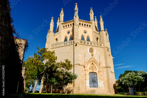 capilla,  obra del arquitecto Bartomeu Ferrà, segundo tercio del siglo XIX, casas de Sa Torre, Llucmajor, Mallorca, balearic islands, Spain photo