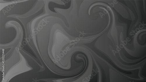 Abstract smoke flow on dark background.