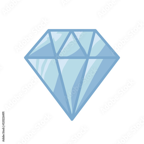 Diament, brylant- ikona wektorowa