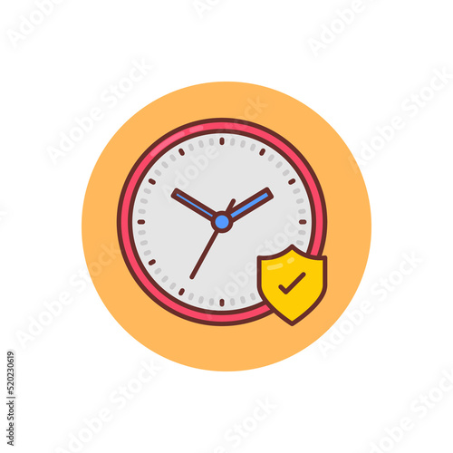Reliability icon in vector. Logotype