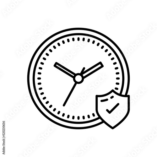 Reliability icon in vector. Logotype