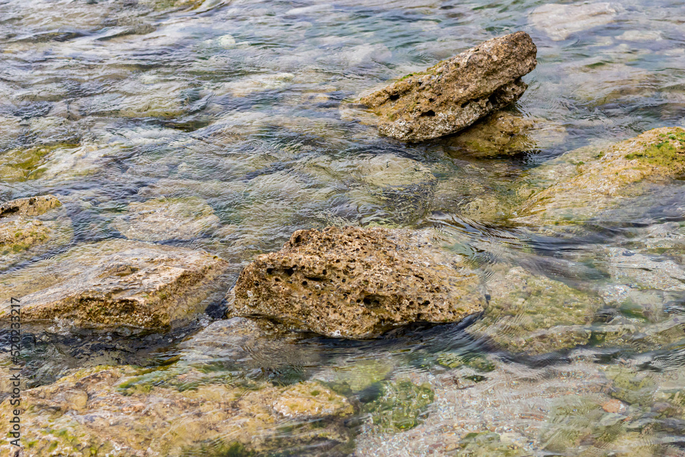 rocks in the water rocks in the water