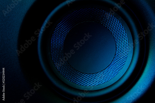 closeup of speakers as wallpaper
