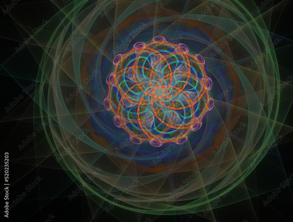 Imaginatory fractal abstract background Image Imaginatory fractal abstract background Image