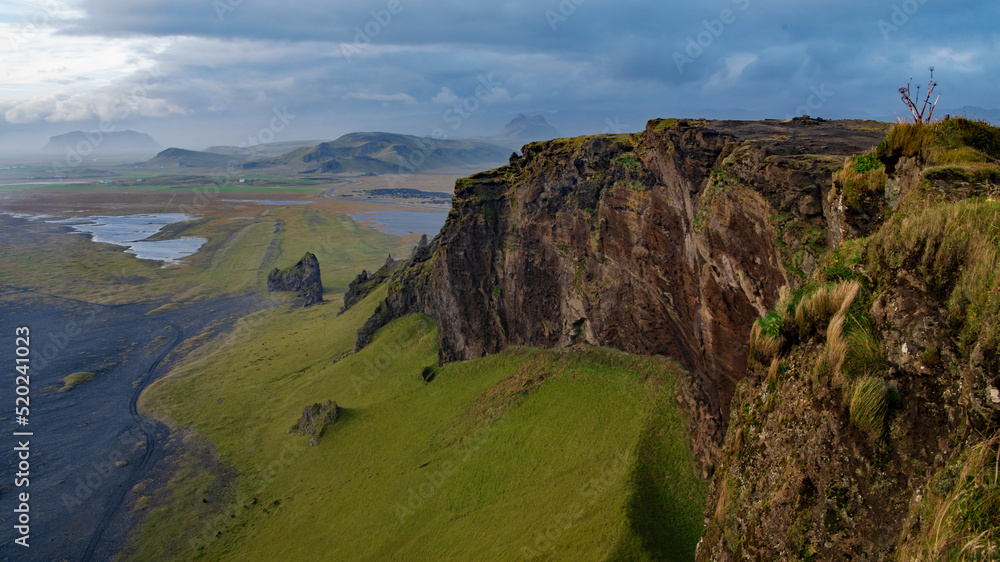 Dyrhólaey cliffs in Southern Iceland