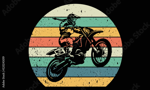 Dirt Bike T-shirt Design