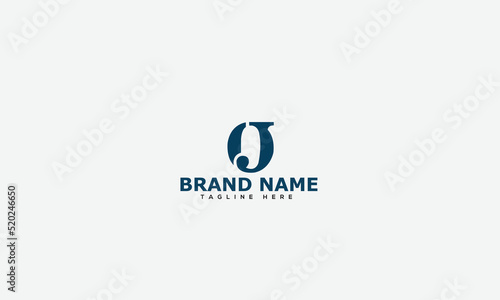 Logo design letter JO . Elegant modern. Vector template.