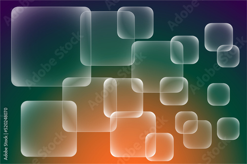 geometric square rectangular bright background