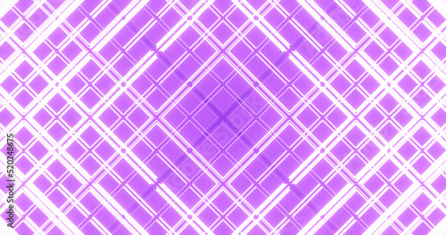 Render with white flat purple squares