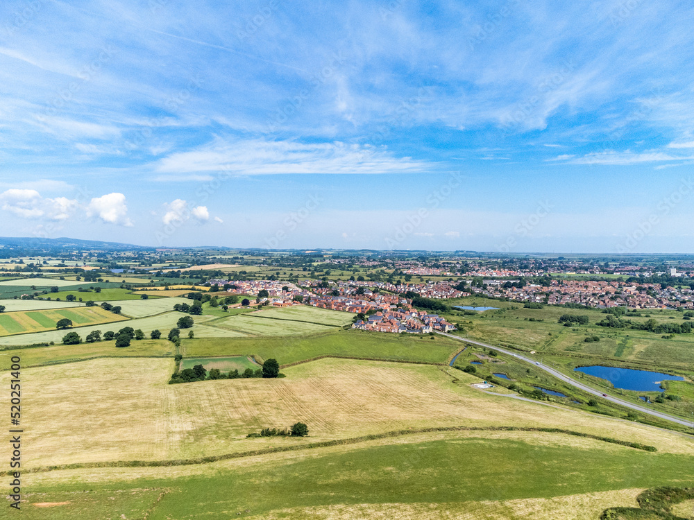 Fototapeta premium Somerset Fields, England