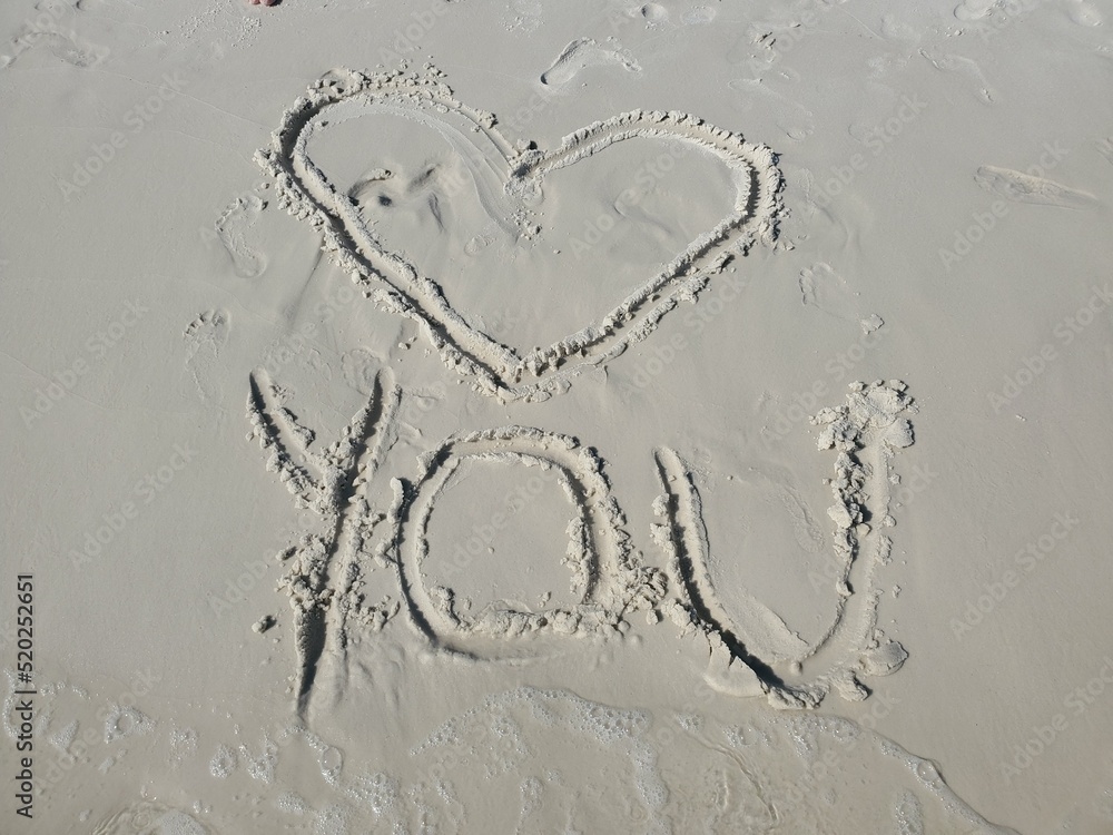 Obraz premium Love you