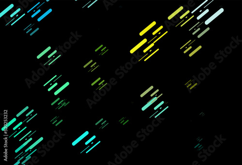 Dark Blue, Yellow vector pattern with narrow lines.