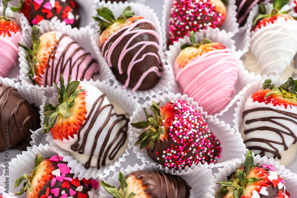 Chocolate dipped strawberries Chocolate dipped strawberries