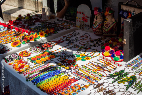 huichol crafts in tepic nayarit photo