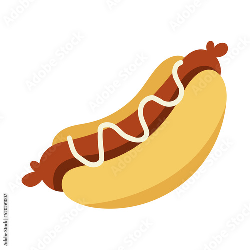 hot dog BBQ Yummy Grill design