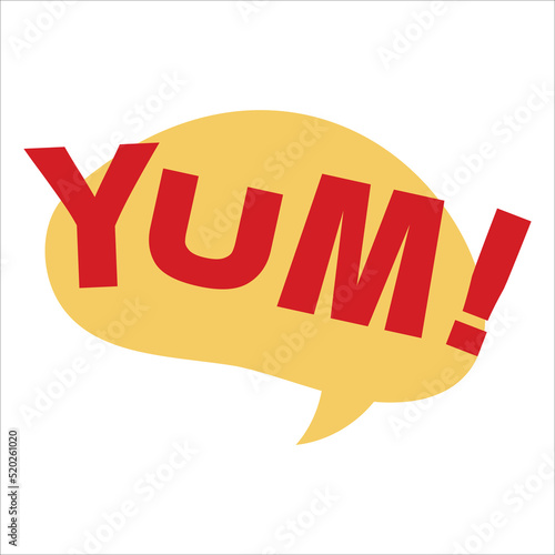BBQ Yum Sticker Grill design