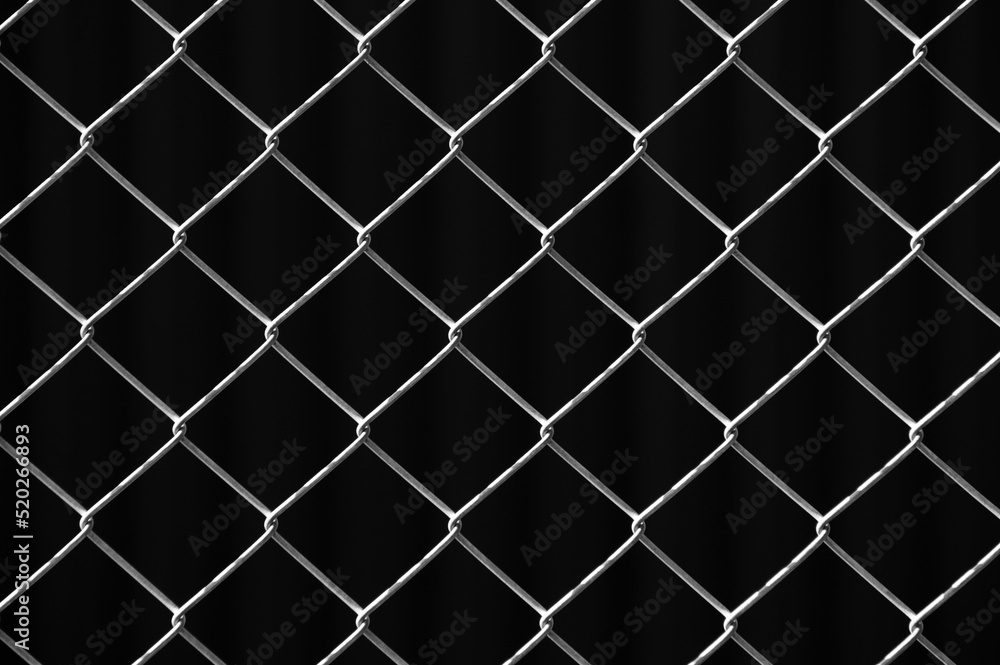 Fototapeta premium metal mesh,in the photo a mesh on a gray background