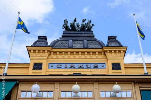 Facade of Stockholm Sweden Cirkus, concert venue photo