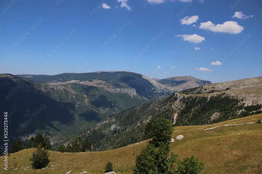Mountain Visočica and the canyon of the river Rakitnica Bosnia and Herzegovina