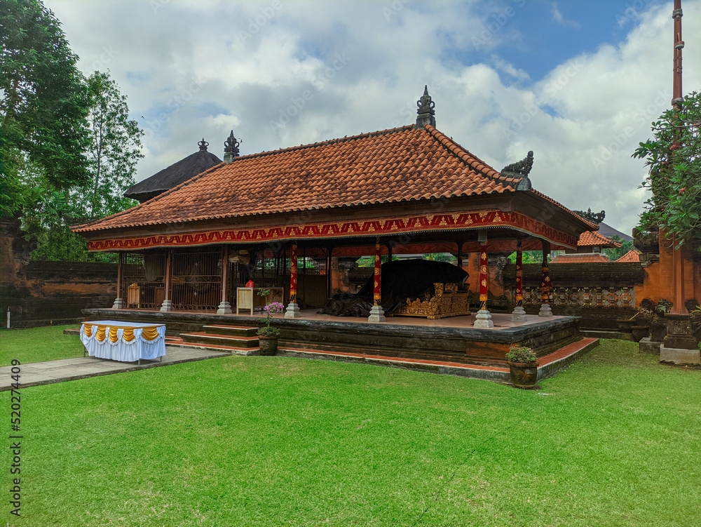 Obraz premium Bale is traditional Balinese decorative architecture.