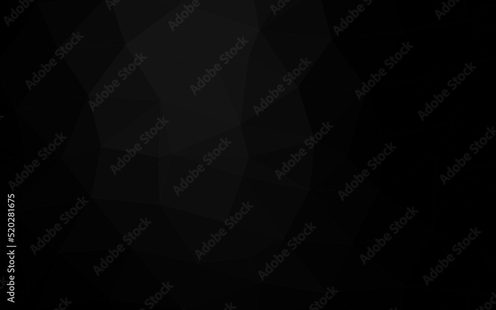 Dark Silver, Gray vector polygon abstract layout. Dark Silver, Gray vector polygon abstract layout.