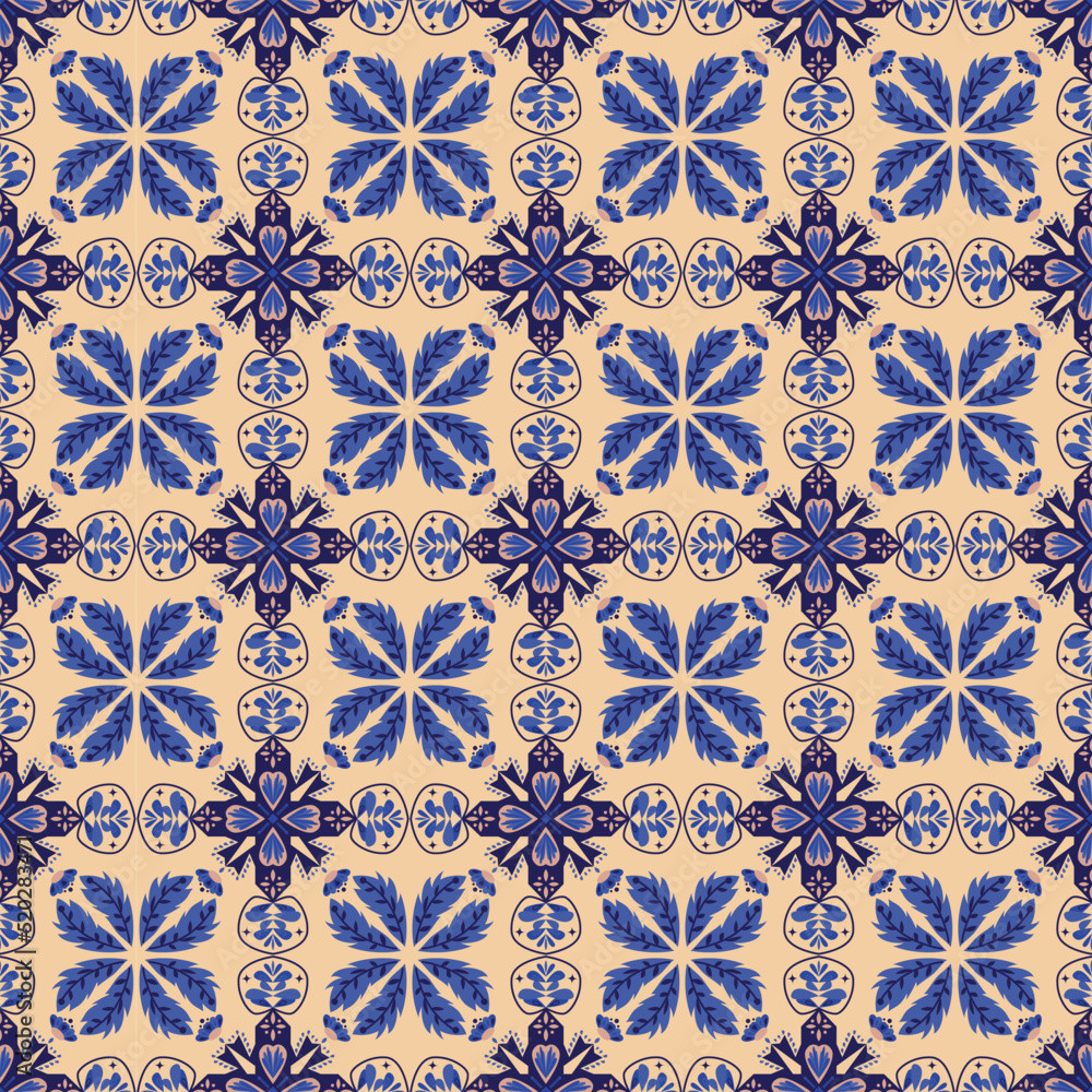 Garden Nature Seamless Pattern Floral Background Damask Aboriginal Ornament Art Garden Nature Seamless Pattern Floral Background Damask Aboriginal Ornament Art