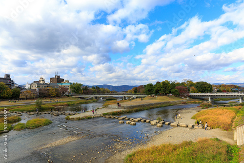 京都・鴨川デルタ