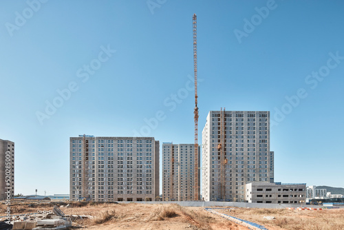construction site with crane © Namsun