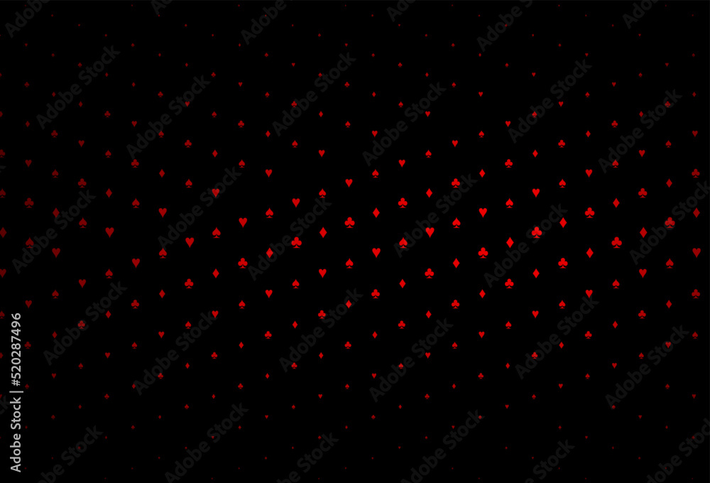 Dark Red vector layout with elements of cards. Dark Red vector layout with elements of cards.