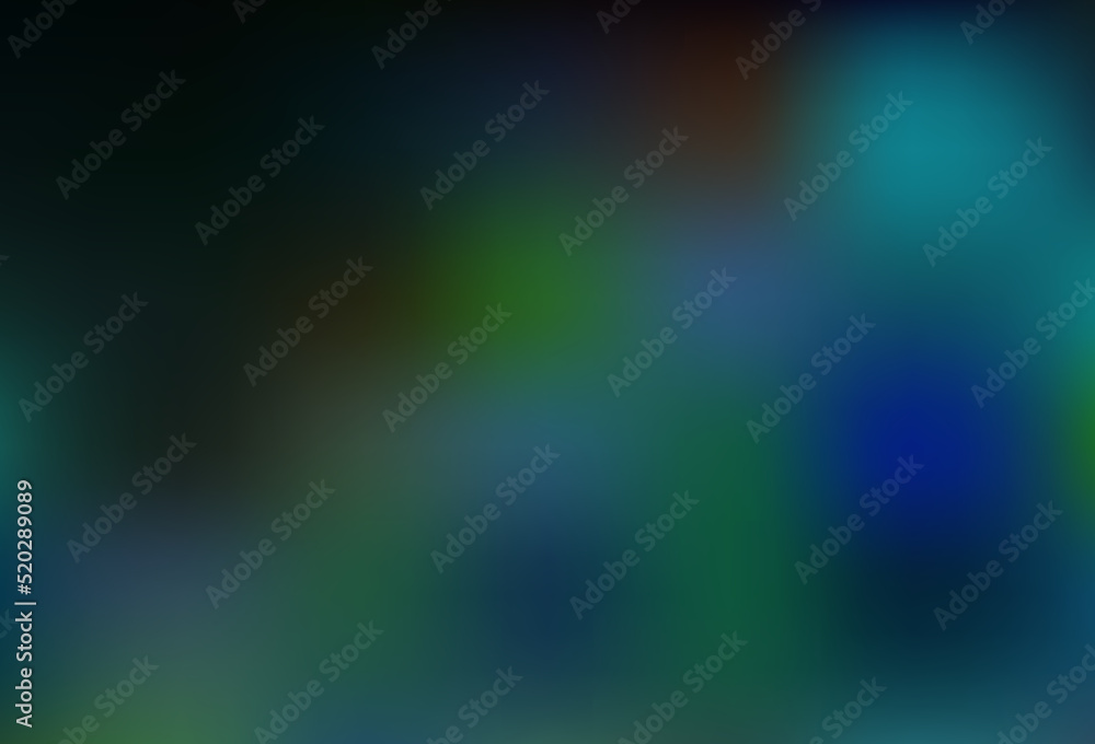 Dark Blue, Green vector abstract blurred pattern. Dark Blue, Green vector abstract blurred pattern.
