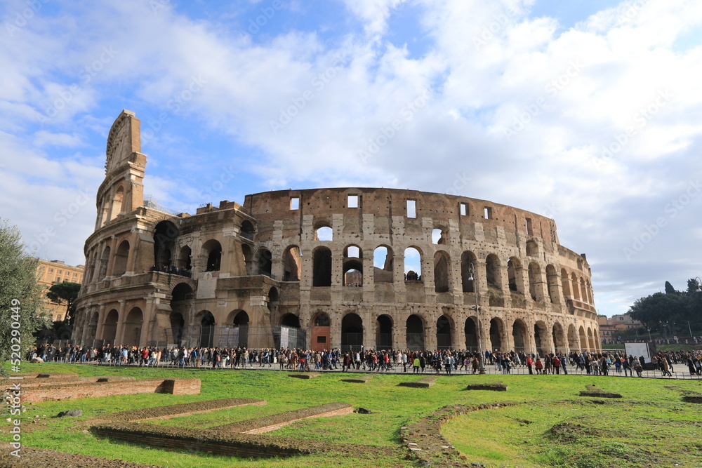 Seven Wonder of the World, Colosseum in Rome