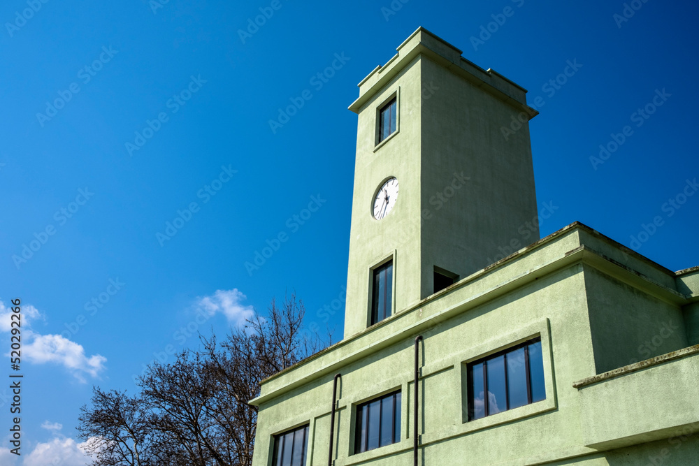 2022 03 20 Ferrara tower with clock 2