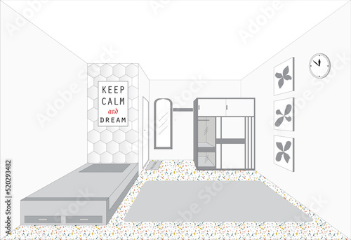 Interior design is the process of compiling and creating various interior elements so that they can become a related unit in order to achieve certain goals in terms of aesthetics and comfort.