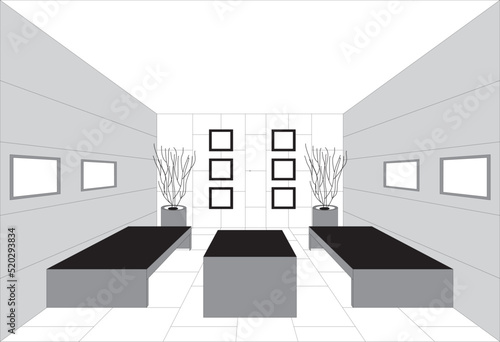 Interior design is the process of compiling and creating various interior elements so that they can become a related unit in order to achieve certain goals in terms of aesthetics and comfort.