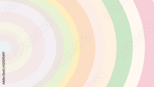 rainbow circle youtube and Facebook cover background 04 photo