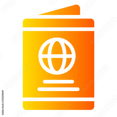 document gradient icon