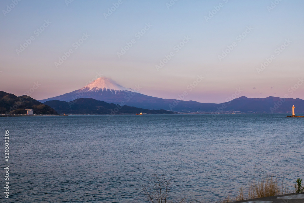 日本の富士山と海　fuji Mountain sea