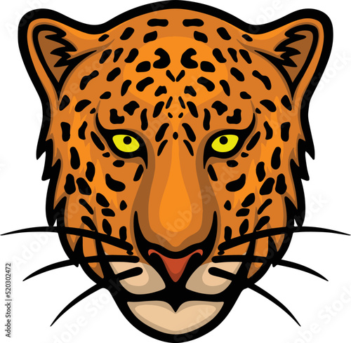 tiger head vector