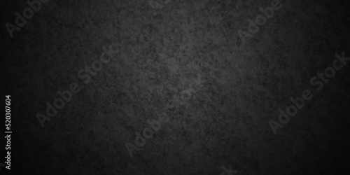 Black stone concrete grunge bacdrop texture background anthracite panorama. Panorama dark grey black slate background or texture. 