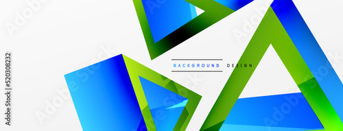 Triangle abstract background. 3d vector basic shape technology or business concept composition. Trendy techno business template for wallpaper, banner, background or landing Free Download Triangle abstract background. 3d vector basic shape technology or business concept composition. Trendy techno business template for wallpaper, banner, background or landing - GFXLoad