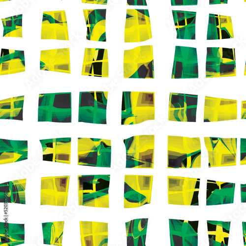 colorful abstract square seamless pattern on white background. abstract geometric background. square wallpaper . vector design. colorful style decorative.