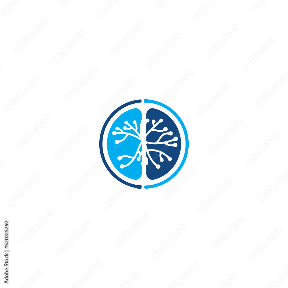 nerve cell logo or neuron logo with vector template nerve cell logo or neuron logo with vector template
